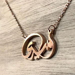 Custom design Necklace, Name in Persian or Arabic Calligraphy + personalized unique design